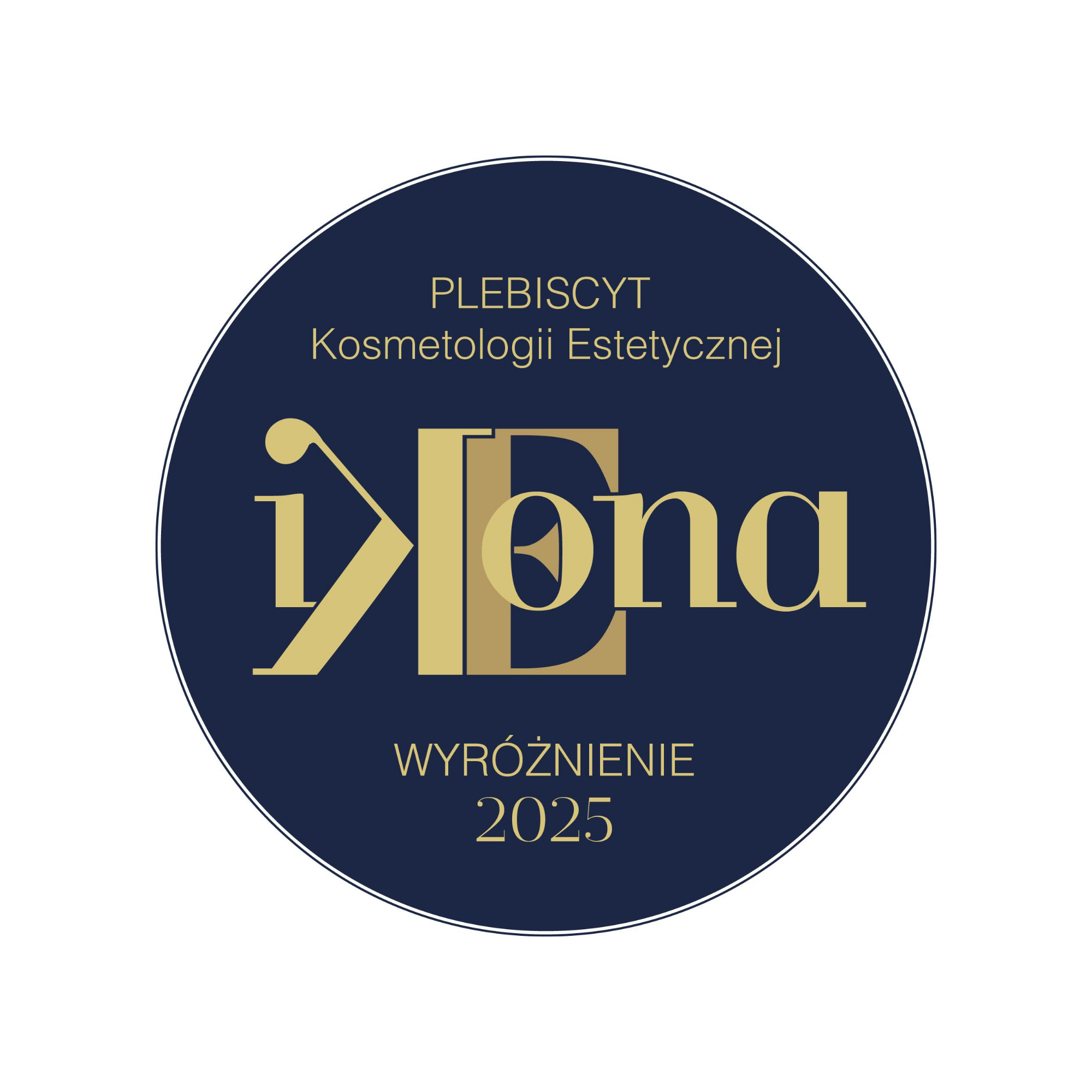 Logotyp nagrody: IKONY Kosmetologii Estetycznej